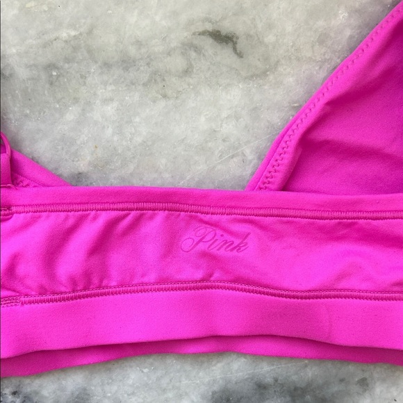 Pink Victoria Secret Vibrant Pink Unlined Bralette | XXL - Picture 5 of 5